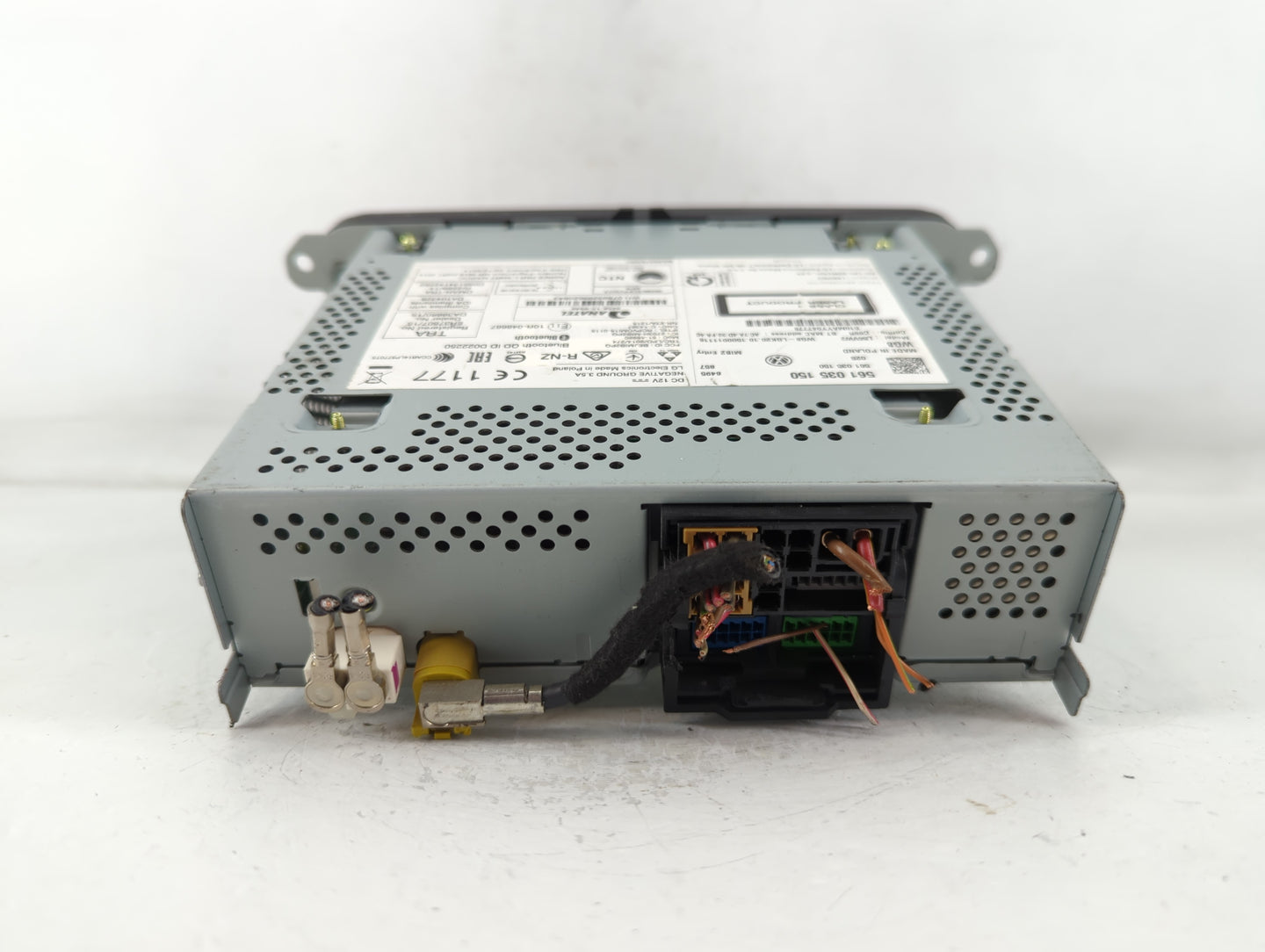 2012-2016 Volkswagen Beetle Radio AM FM Cd Player Receiver Replacement P/N:561 035 150 Fits Fits 2011 2012 2013 2014 2015 20