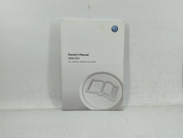 2016 Volkswagen Gli Owners Manual Book Guide OEM Used Auto Parts