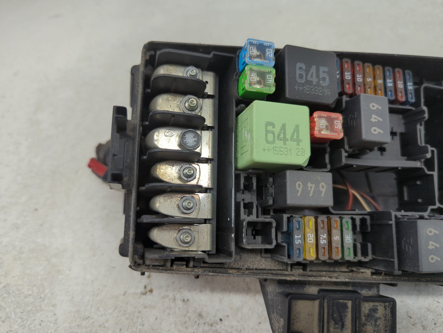 2015-2019 Volkswagen Golf Fusebox Fuse Box Panel Relay Module P/N:5Q0937132A 6351-2386 Fits OEM Used Auto Parts - Oemusedaut