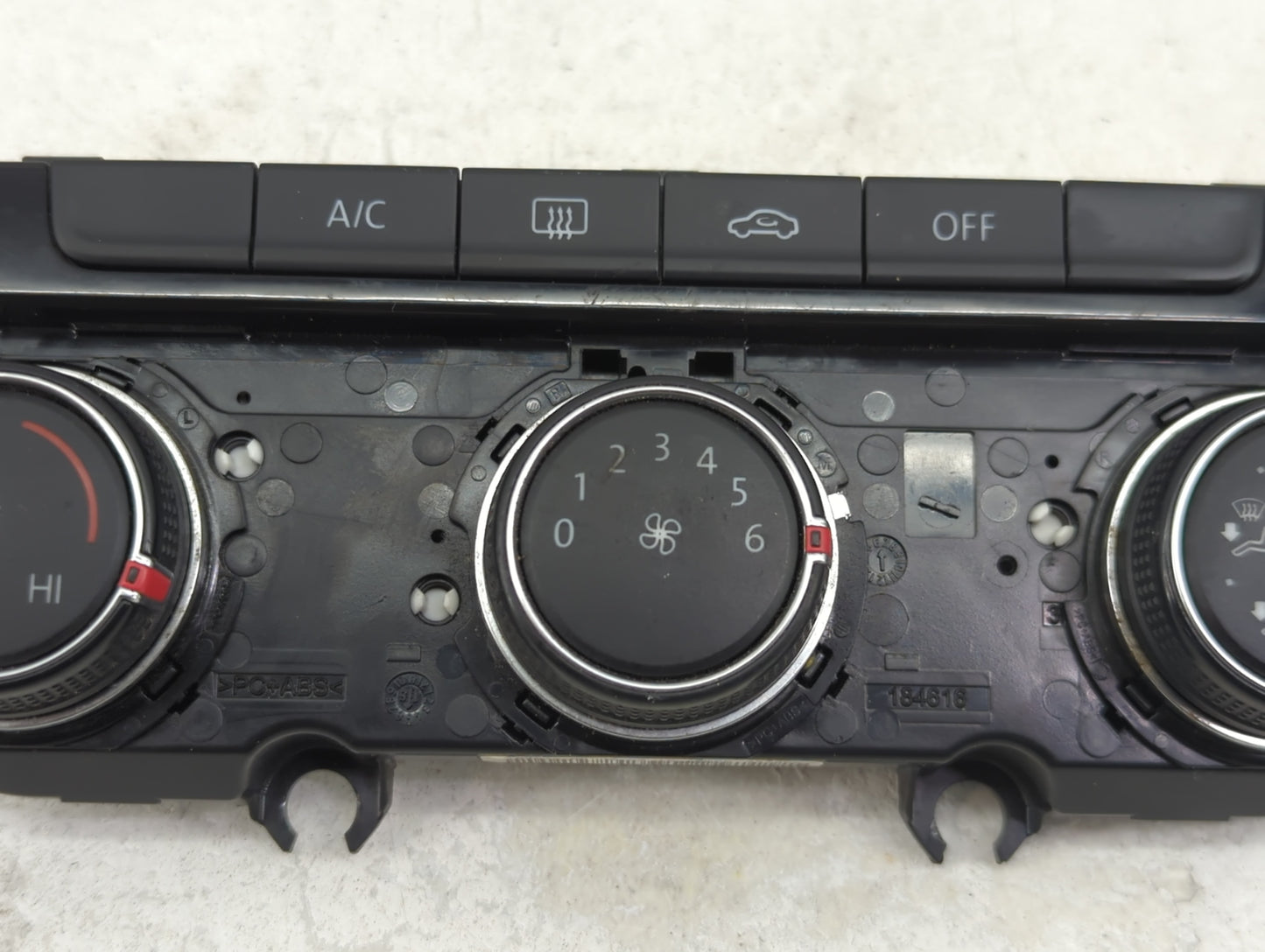 2015-2017 Volkswagen Golf Climate Control Module Temperature AC/Heater Replacement P/N:5GM907426 5HB 012 515-00 Fits OEM Use