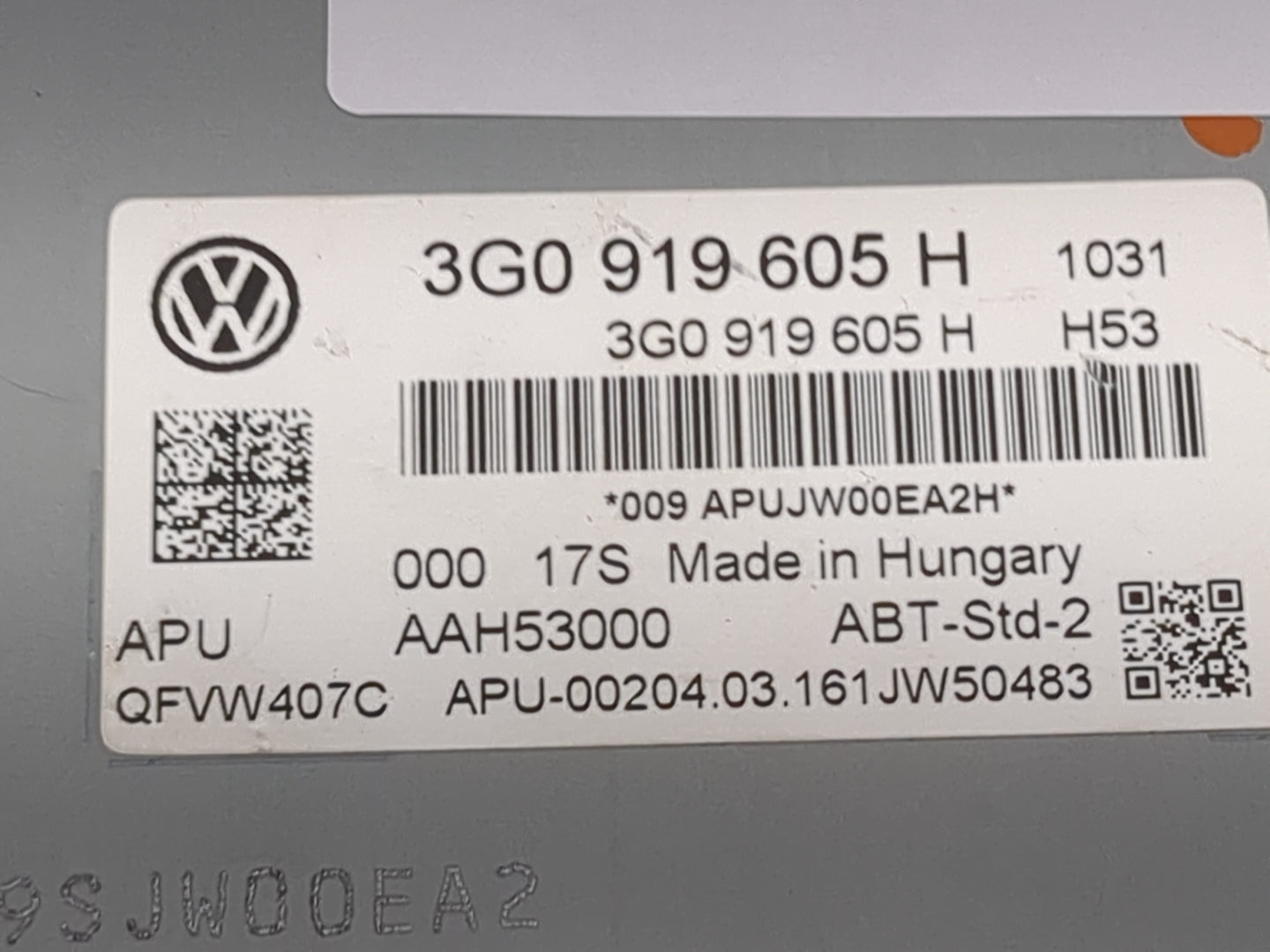 2016-2017 Volkswagen Golf Information Display Screen - Oemusedautoparts1.com