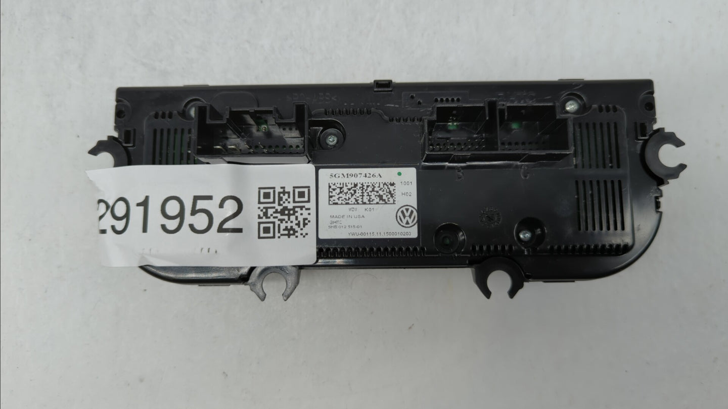 2015-2016 Volkswagen Golf Climate Control Module Temperature AC/Heater Replacement P/N:5GM907426A Fits Fits 2015 2016 OEM Us