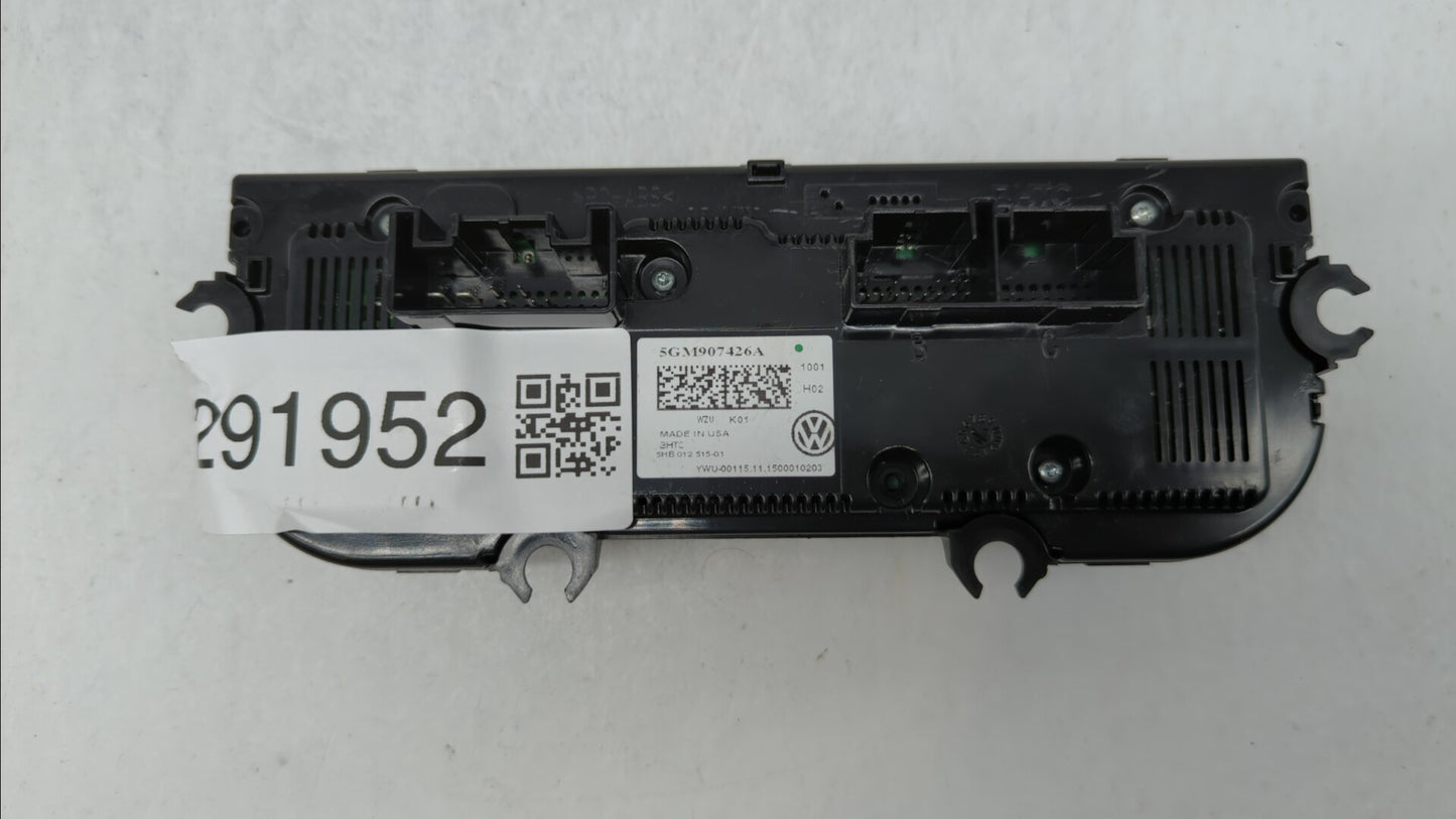 2015-2016 Volkswagen Golf Climate Control Module Temperature AC/Heater Replacement P/N:5GM907426A Fits Fits 2015 2016 OEM Us