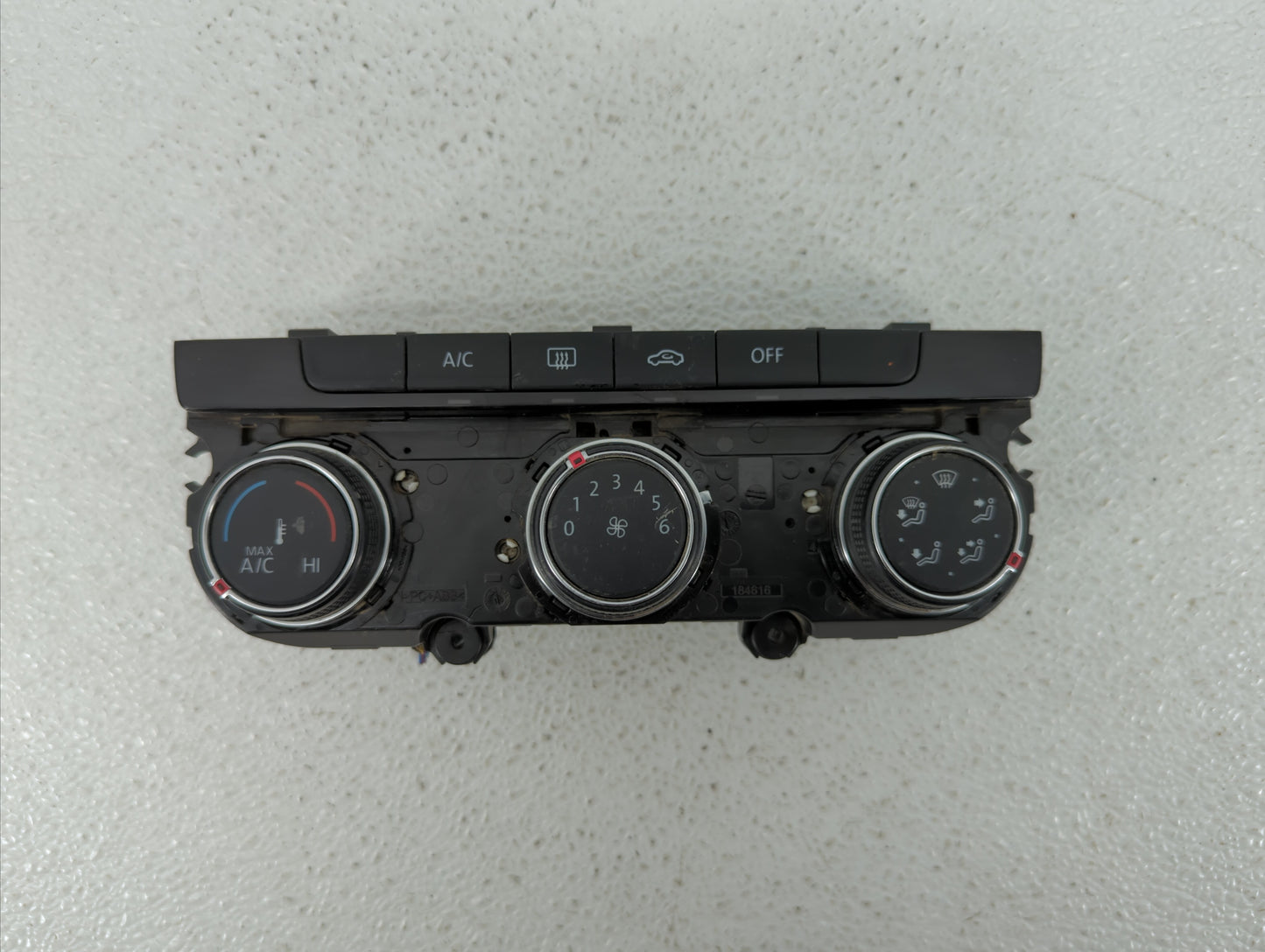 2015-2016 Volkswagen Golf Climate Control Module Temperature AC/Heater Replacement P/N:5GM907426A Fits Fits 2015 2016 OEM Us
