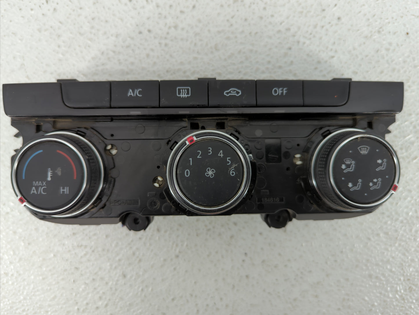 2015-2016 Volkswagen Golf Climate Control Module Temperature AC/Heater Replacement P/N:5GM907426A Fits Fits 2015 2016 OEM Us