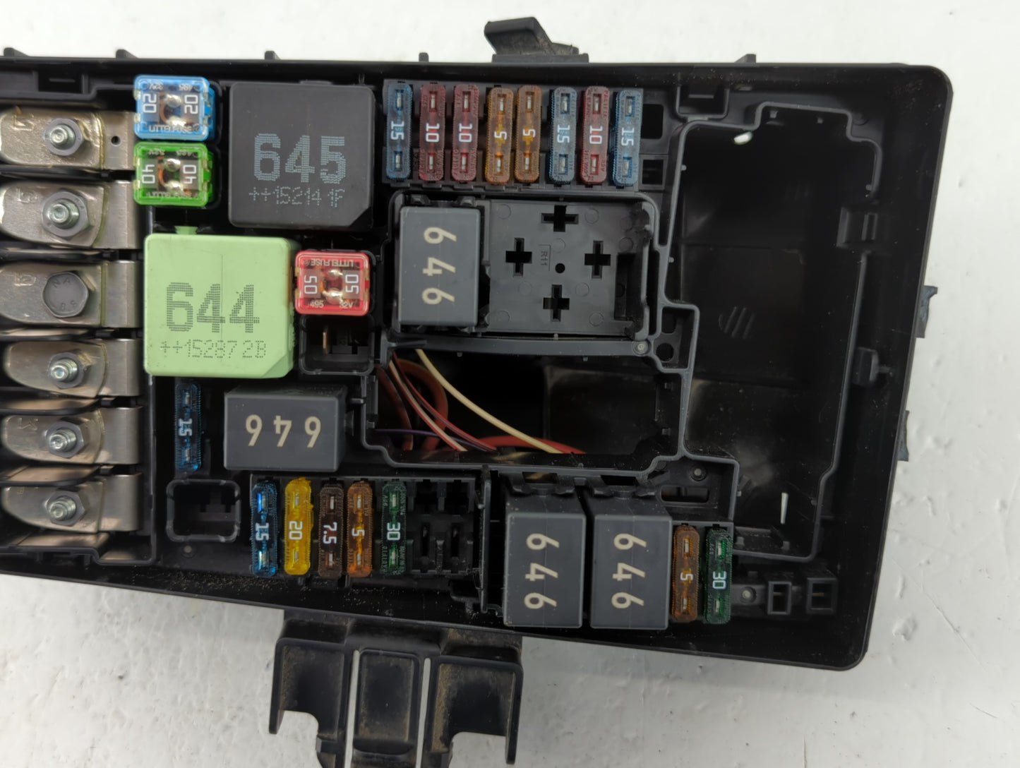 2015-2019 Volkswagen Golf Fusebox Fuse Box Panel Relay Module P/N:500 907 361 C Fits Fits 2015 2016 2017 2018 2019 2020 2021