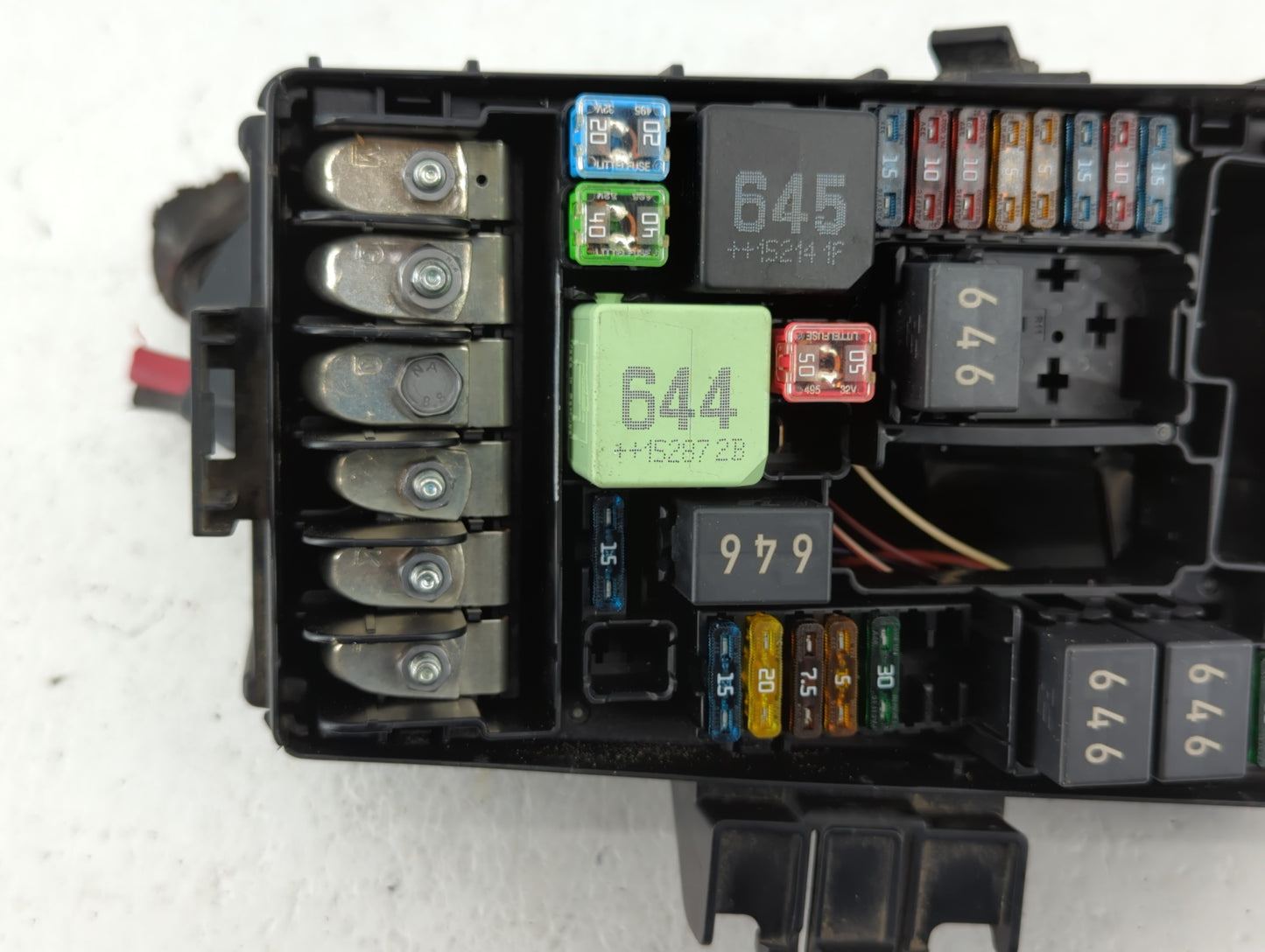 2015-2019 Volkswagen Golf Fusebox Fuse Box Panel Relay Module P/N:500 907 361 C Fits Fits 2015 2016 2017 2018 2019 2020 2021