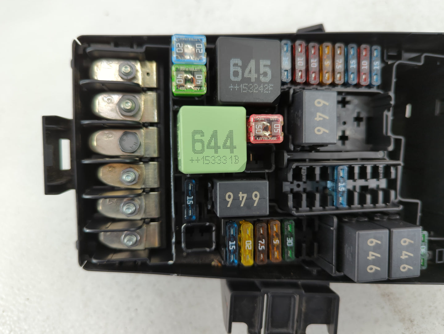 2015-2019 Volkswagen Golf Fusebox Fuse Box Panel Relay Module P/N:6351-2832 500 907 361 C Fits OEM Used Auto Parts - Oemused