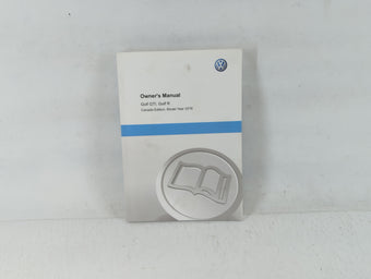 compare product 2016 Volkswagen Golf Owners Manual Book Guide P/N:5G0012722AA OEM Used Auto Parts