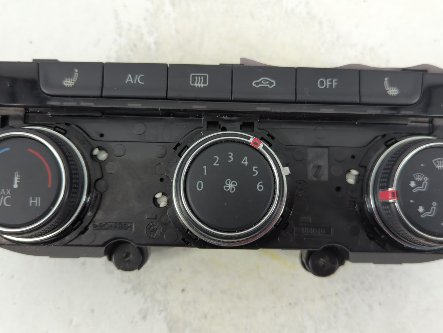 2015-2016 Volkswagen Golf Climate Control Module Temperature AC/Heater Replacement P/N:5GM907426A Fits Fits 2015 2016 OEM Us