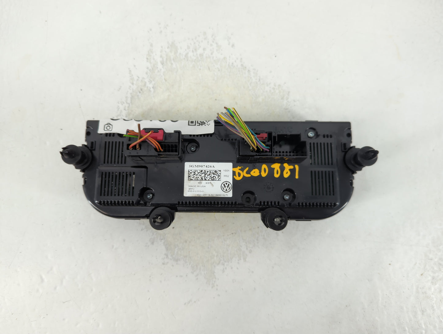 2015-2016 Volkswagen Golf Climate Control Module Temperature AC/Heater Replacement P/N:5GM907426A Fits Fits 2015 2016 OEM Us