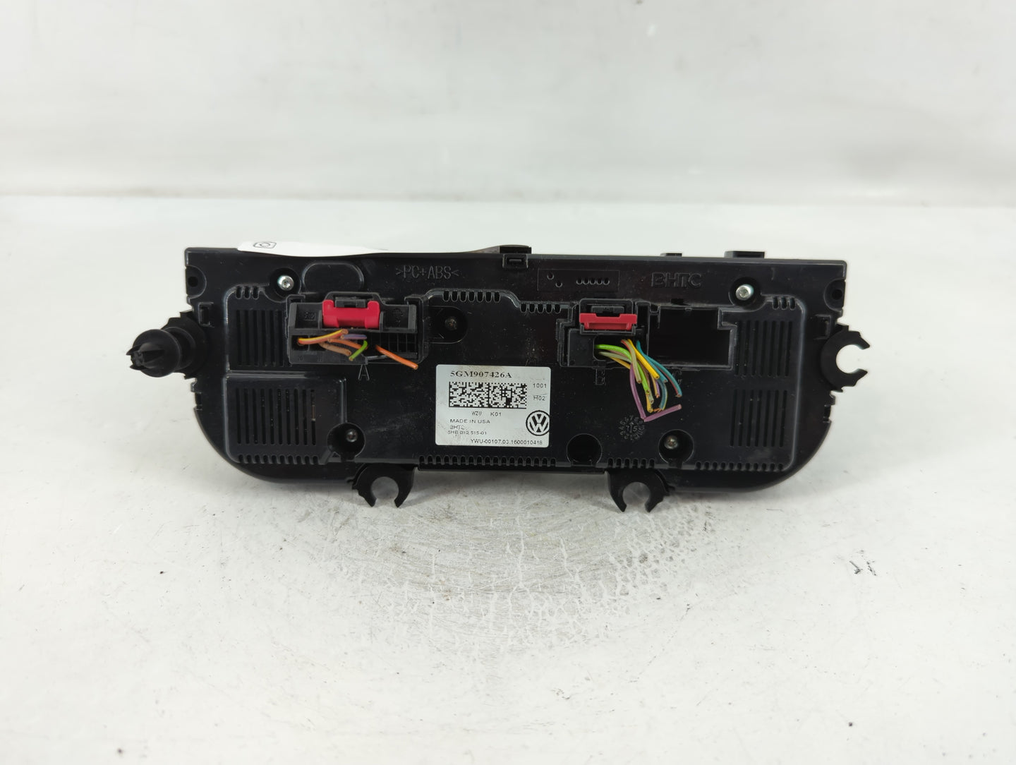 2015-2016 Volkswagen Golf Climate Control Module Temperature AC/Heater Replacement P/N:5GM907426A Fits Fits 2015 2016 OEM Us