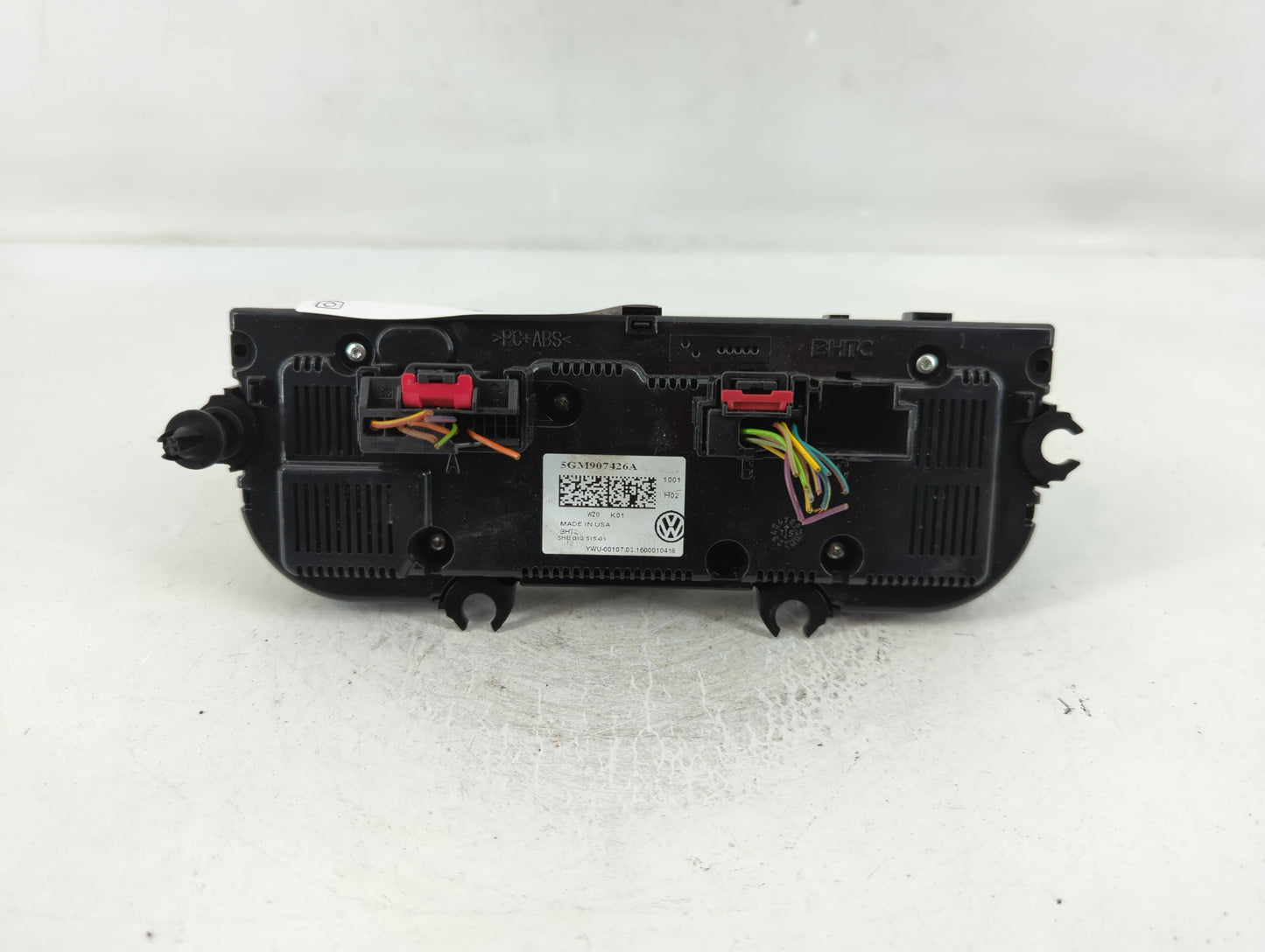 2015-2016 Volkswagen Golf Climate Control Module Temperature AC/Heater Replacement P/N:5GM907426A Fits Fits 2015 2016 OEM Us