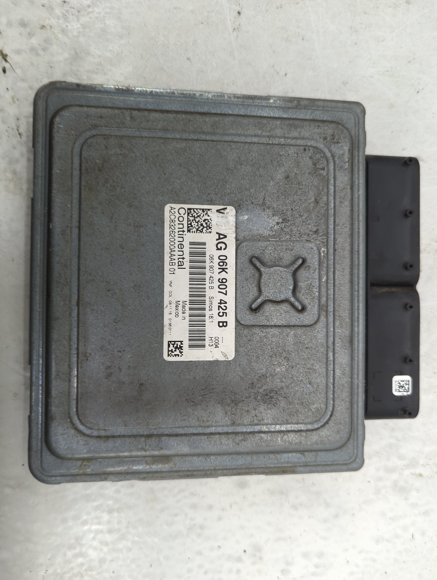 2016 Volkswagen Golf Gti PCM Engine Control Computer ECU ECM PCU OEM P/N:06K907425B A2C83262000AAAB01 Fits Fits 2015 2017 OE