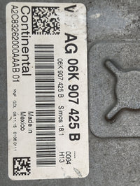 2016 Volkswagen Golf Gti PCM Engine Control Computer ECU ECM PCU OEM P/N:06K907425B A2C83262000AAAB01 Fits Fits 2015 2017 OE