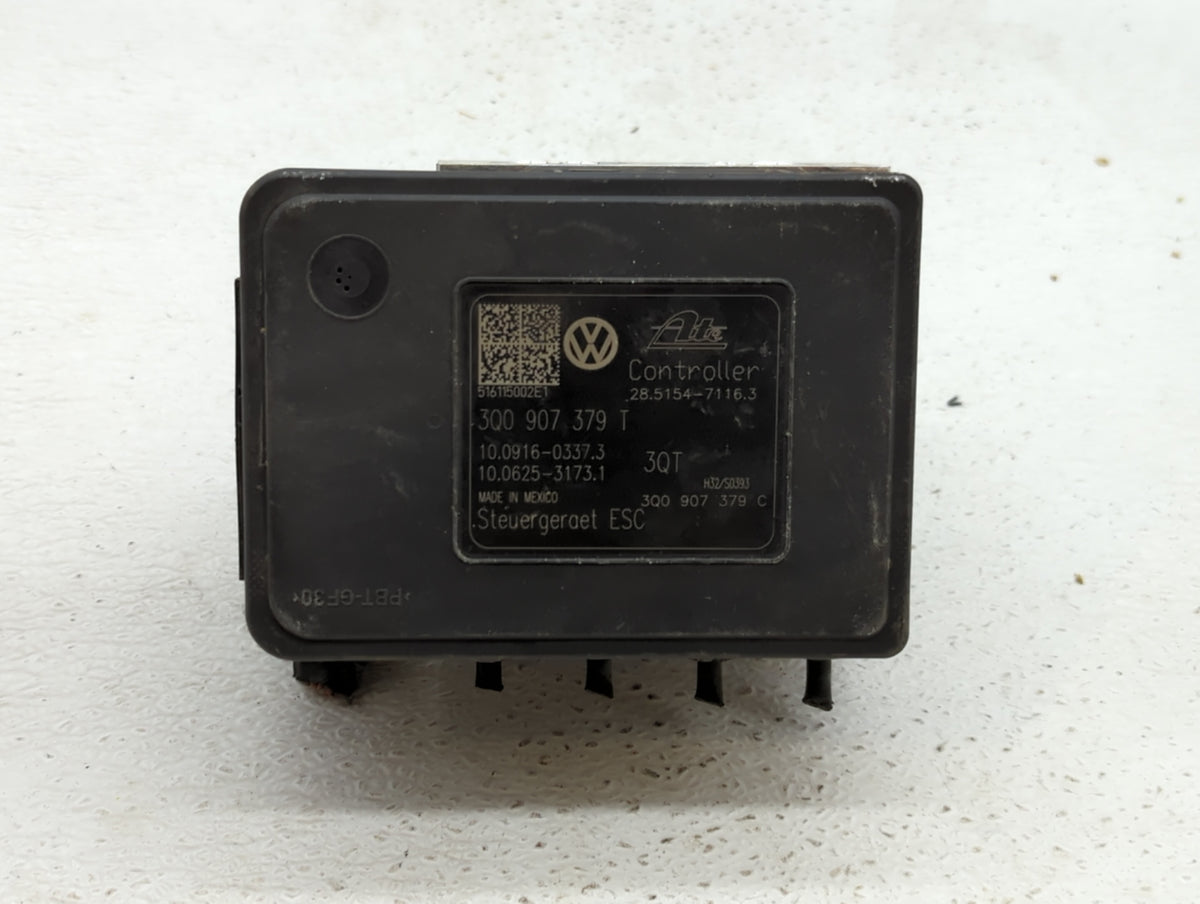 2016 Volkswagen Golf Sportwagen Anti-Lock Brake ABS Pump Module Actuator OEM P/N:3Q0 614 517 AB 5Q0 614 517 AF Fits Fits 201