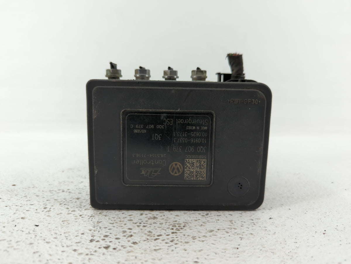 2016 Volkswagen Golf Sportwagen Anti-Lock Brake ABS Pump Module Actuator OEM P/N:3Q0 614 517 AB 5Q0 614 517 AF Fits Fits 201