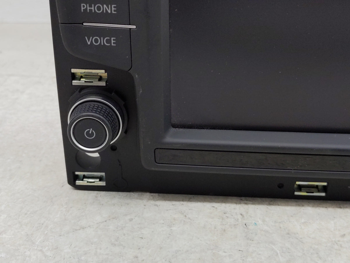 2016-2017 Volkswagen Gti Information Radio Display Screen 1399784 - Oemusedautoparts1.com