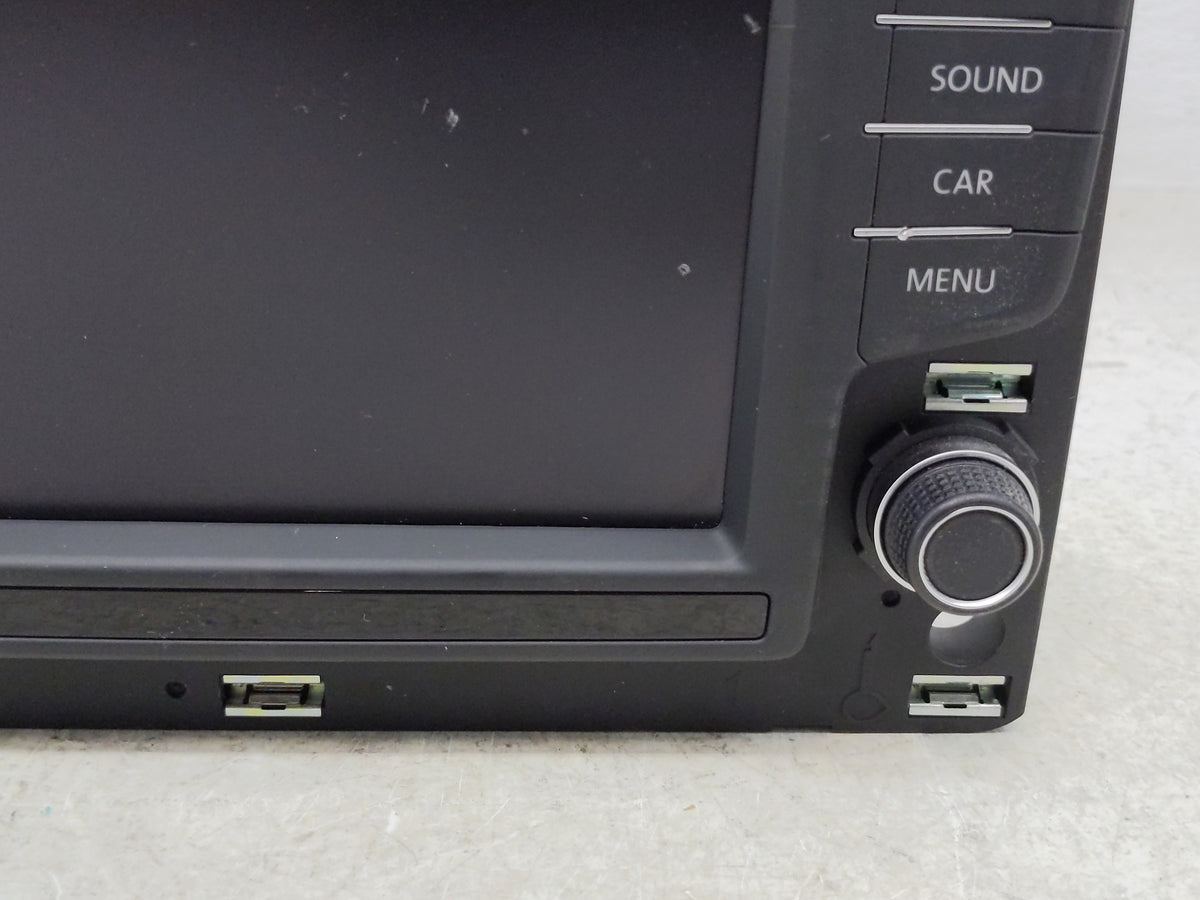 2016-2017 Volkswagen Gti Information Radio Display Screen 1399784 - Oemusedautoparts1.com