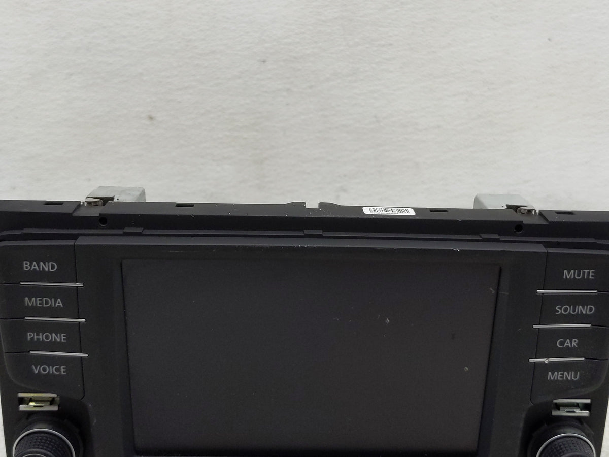 2016-2017 Volkswagen Gti Information Radio Display Screen 1399784 - Oemusedautoparts1.com