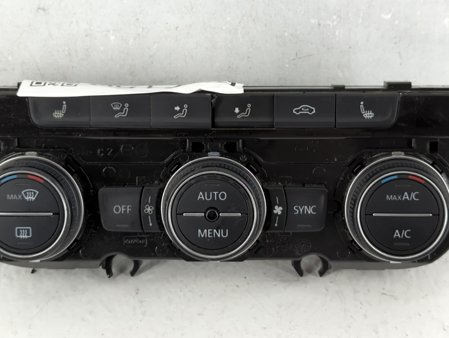 2015-2016 Volkswagen Gti Climate Control Module Temperature AC/Heater Replacement P/N:5GM907044A Fits Fits 2015 2016 OEM Use
