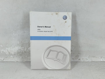 2016 Volkswagen Jetta Owners Manual Book Guide P/N:5C6012723AK OEM Used Auto Parts - Oemusedautoparts1.com