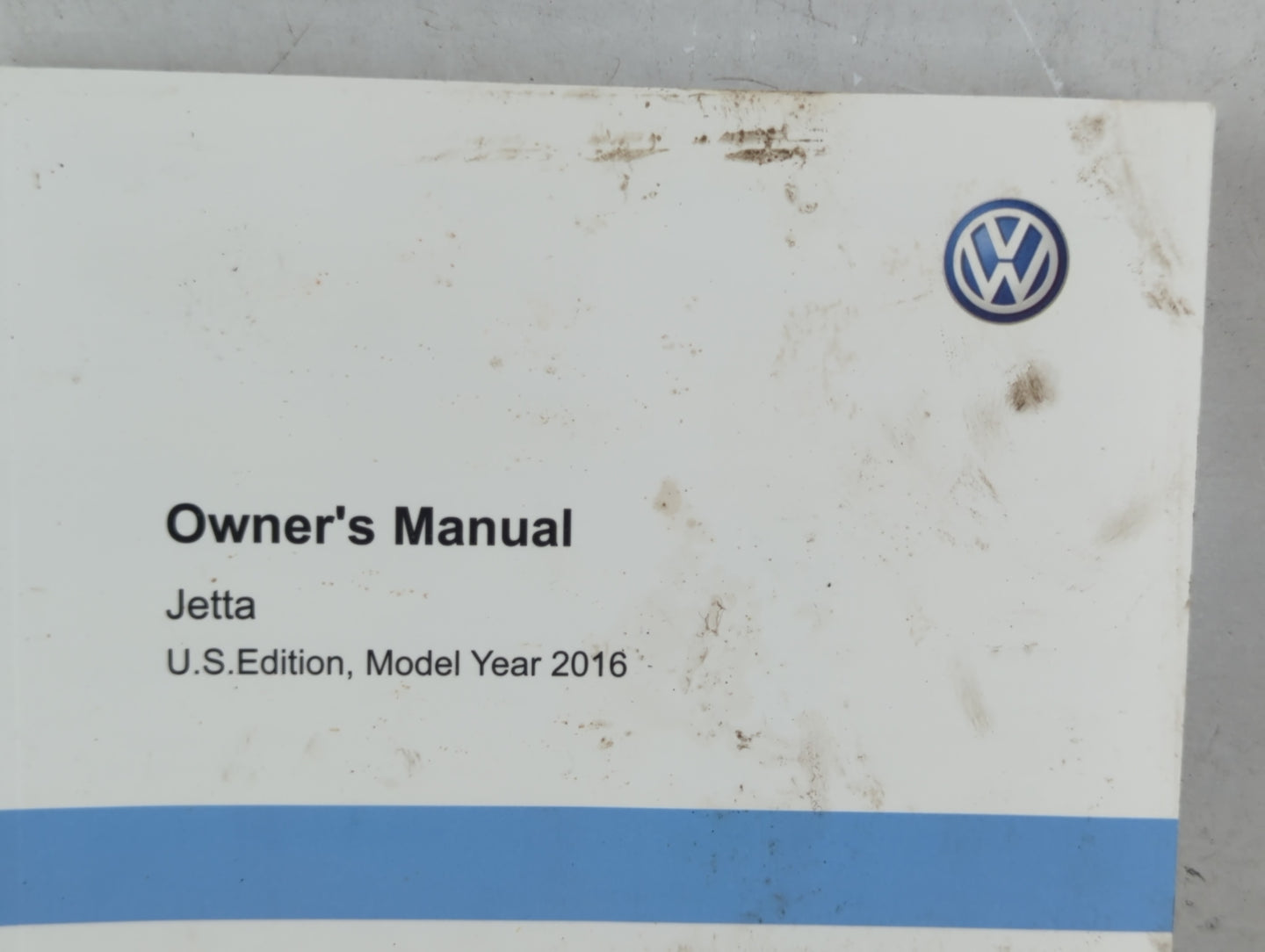 2016 Volkswagen Jetta Owners Manual Book Guide P/N:5C6012723AK OEM Used Auto Parts - Oemusedautoparts1.com