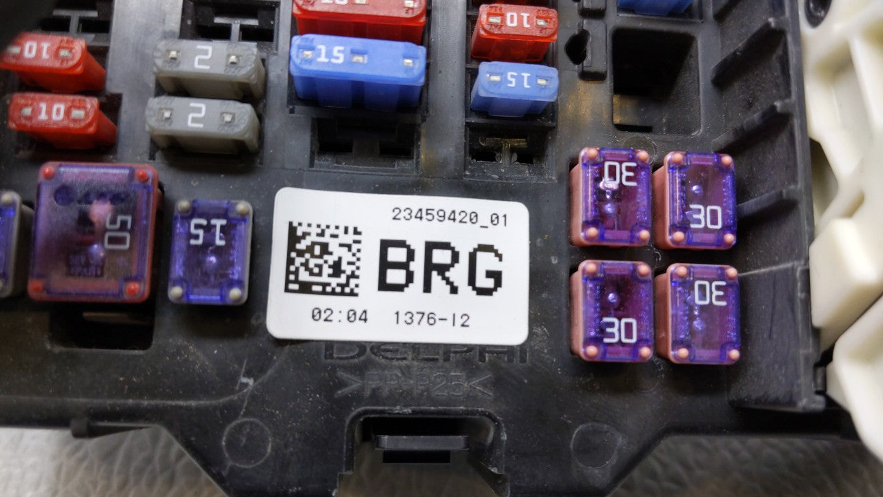 2015-2018 Volkswagen Jetta Fusebox Fuse Box Panel Relay Module P/N:5C0.937.819L Fits Fits 2015 2016 2017 2018 OEM Used Auto 