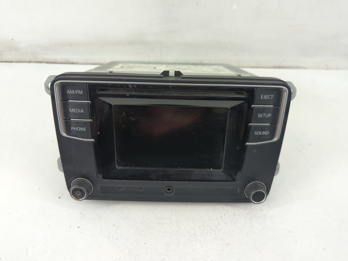 2016-2017 Volkswagen Jetta Radio AM FM Cd Player Receiver Replacement P/N:561 035 150 Fits Fits 2013 2014 2015 2016 2017 OEM