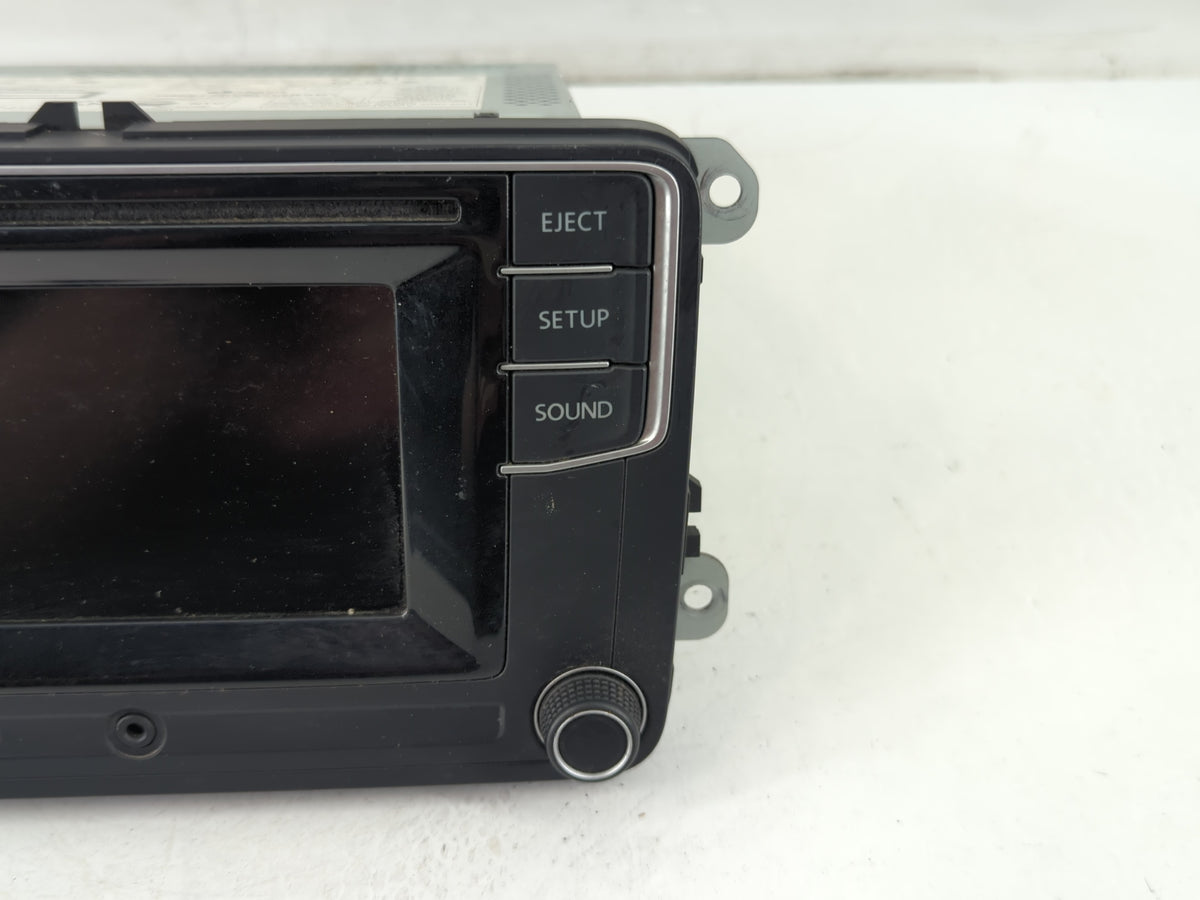 2016-2017 Volkswagen Jetta Radio AM FM Cd Player Receiver Replacement P/N:561 035 150 Fits Fits 2013 2014 2015 2016 2017 OEM