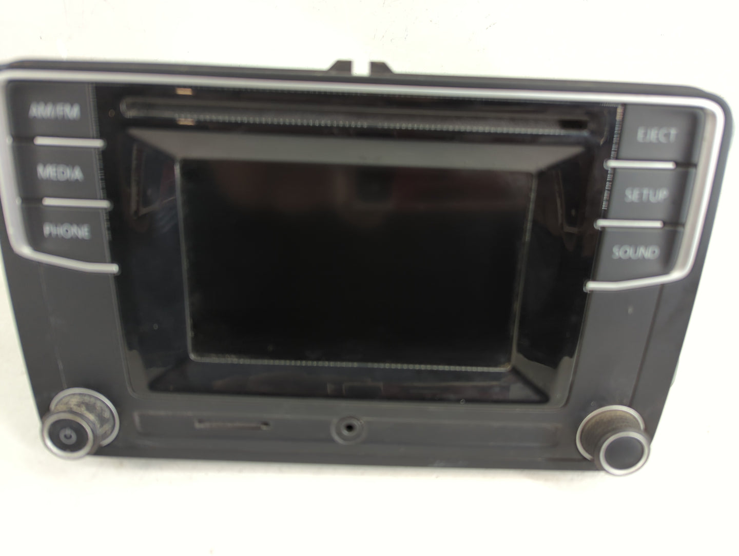2016-2017 Volkswagen Jetta Radio AM FM Cd Player Receiver Replacement P/N:561 035 150 Fits Fits 2013 2014 2015 2016 2017 OEM