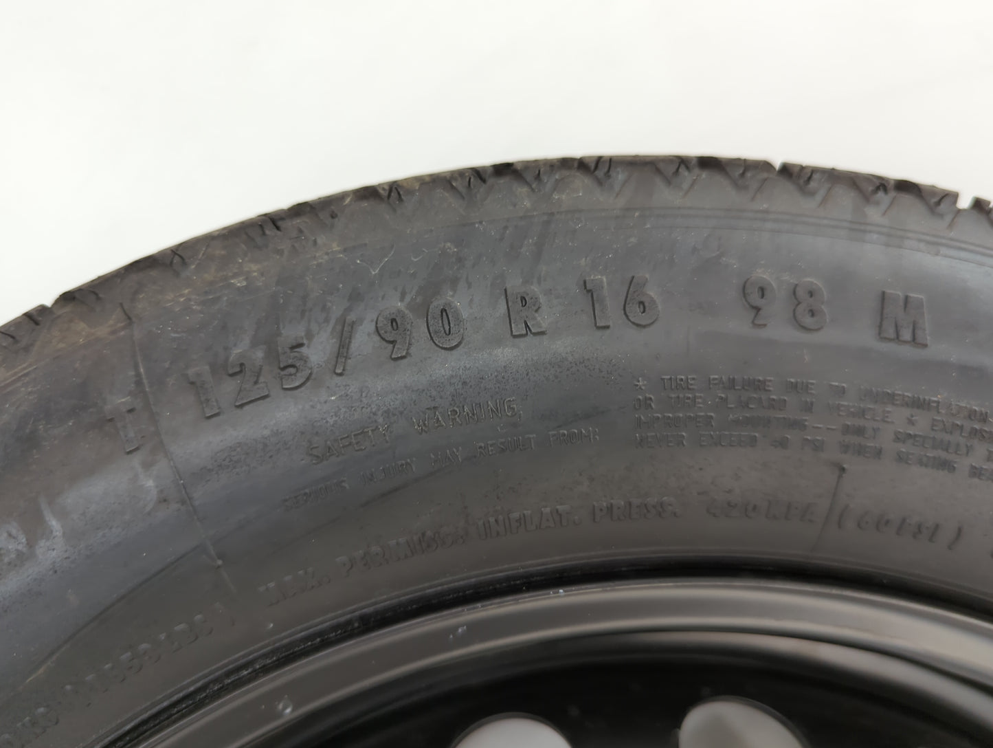 2012-2018 Volkswagen Jetta Spare Donut Tire Wheel Rim Oem - Oemusedautoparts1.com