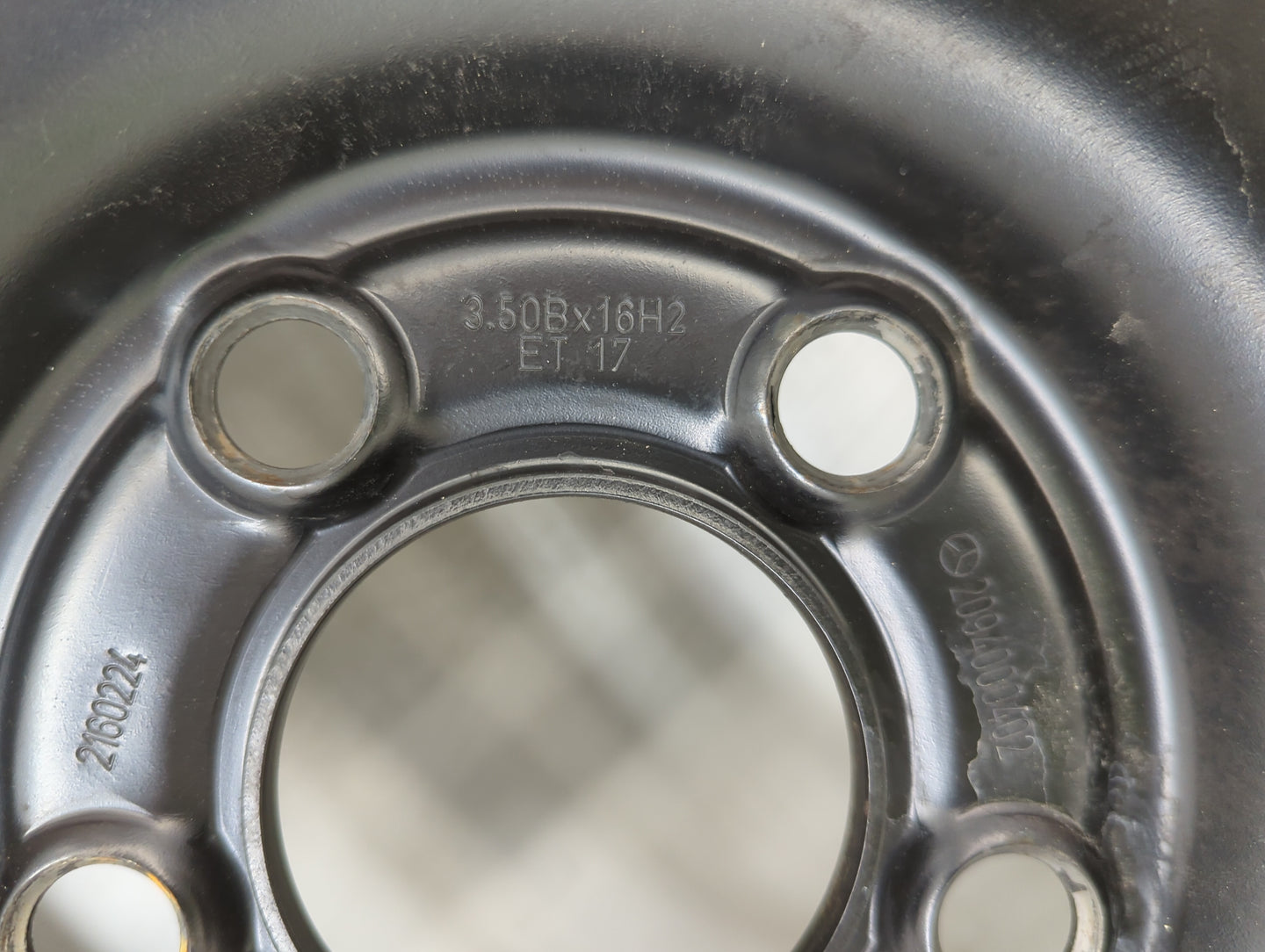 2012-2018 Volkswagen Jetta Spare Donut Tire Wheel Rim Oem - Oemusedautoparts1.com