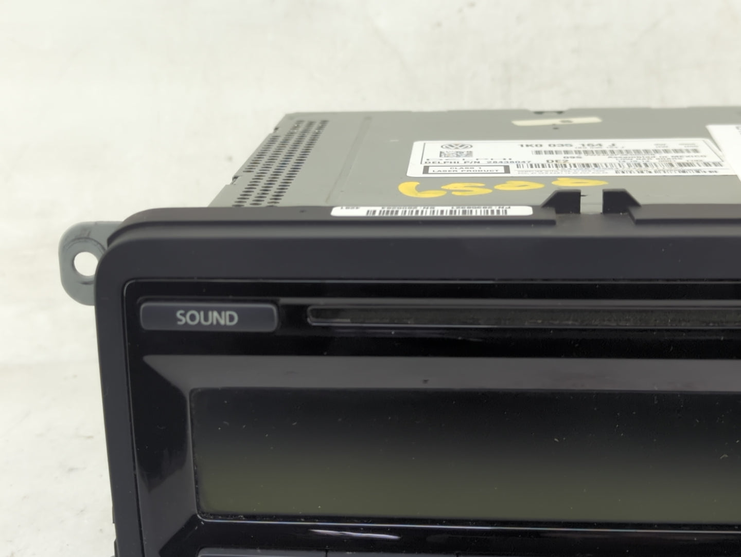2015-2017 Volkswagen Jetta Radio AM FM Cd Player Receiver Replacement P/N:1K0 035 164 J Fits Fits 2015 2016 2017 OEM Used Au