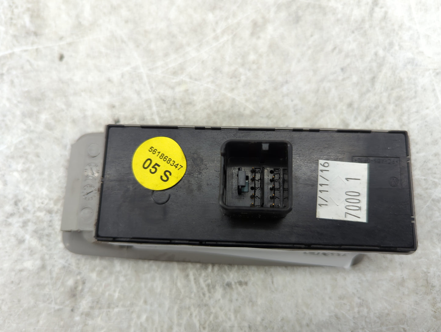 2011-2018 Volkswagen Jetta Master Power Window Switch Replacement Driver Side Left Fits OEM Used Auto Parts - Oemusedautopar