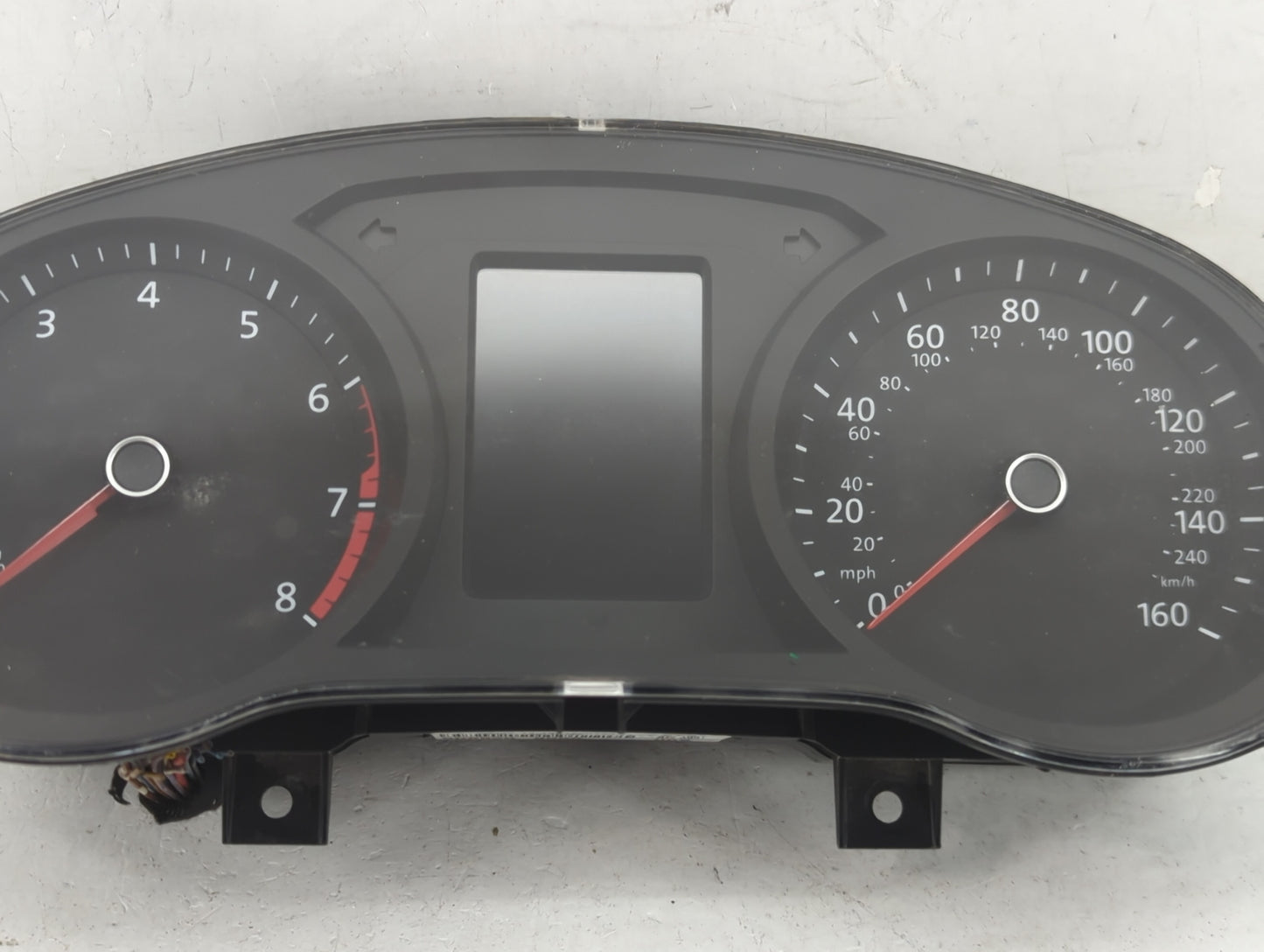 2016-2018 Volkswagen Jetta Instrument Cluster Speedometer Gauges P/N:5C6920955A Fits Fits 2016 2017 2018 OEM Used Auto Parts