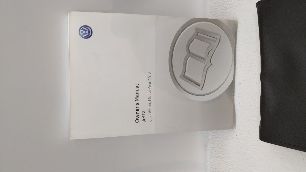 2016 Volkswagen Jetta Owners Manual Book Guide OEM Used Auto Parts - Oemusedautoparts1.com