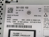2016-2017 Volkswagen Jetta Radio AM FM Cd Player Receiver Replacement P/N:561035150 L56VW2 Fits Fits 2013 2014 2015 2016 201