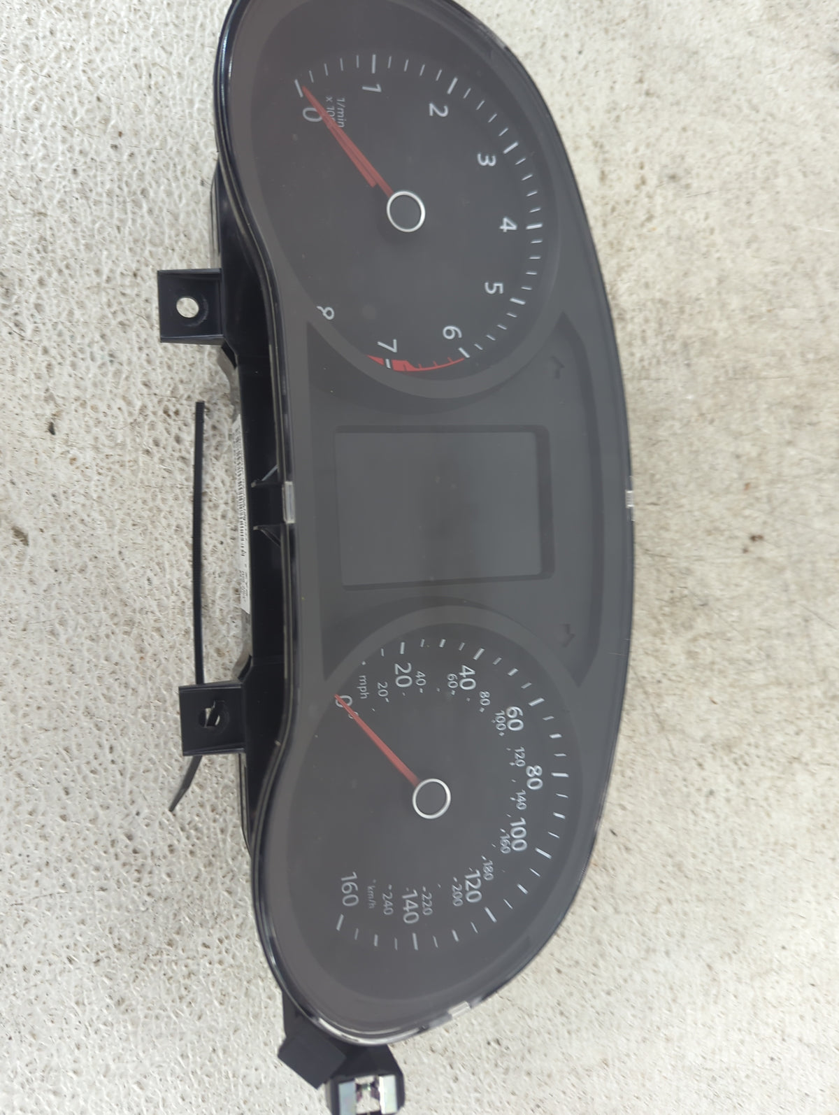 2016-2018 Volkswagen Jetta Instrument Cluster Speedometer Gauges P/N:5C6920955A A2C86407801 Miles: Fits Fits 2016 2017 2018 