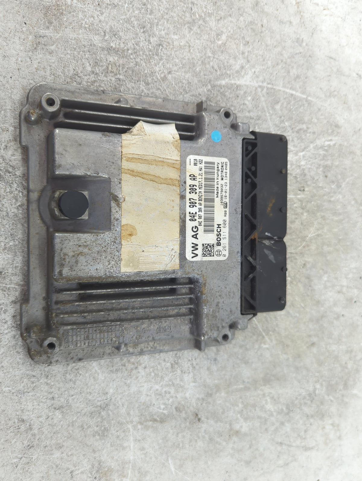 2016 Volkswagen Jetta PCM Engine Control Computer ECU ECM PCU OEM P/N:04E907309AP 0261S11600 OEM Used Auto Parts - Oemusedau