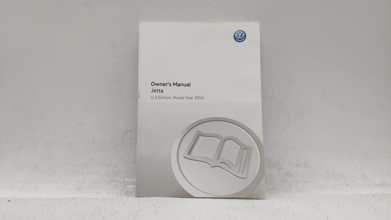 2016 Volkswagen Jetta Owners Manual Book Guide OEM Used Auto Parts - Oemusedautoparts1.com