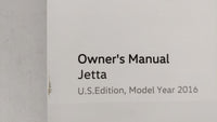 2016 Volkswagen Jetta Owners Manual Book Guide OEM Used Auto Parts - Oemusedautoparts1.com