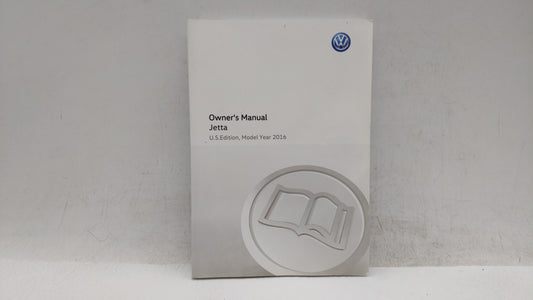 2016 Volkswagen Jetta Owners Manual Book Guide OEM Used Auto Parts - Oemusedautoparts1.com