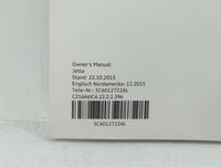 2016 Volkswagen Jetta Owners Manual Book Guide OEM Used Auto Parts - Oemusedautoparts1.com