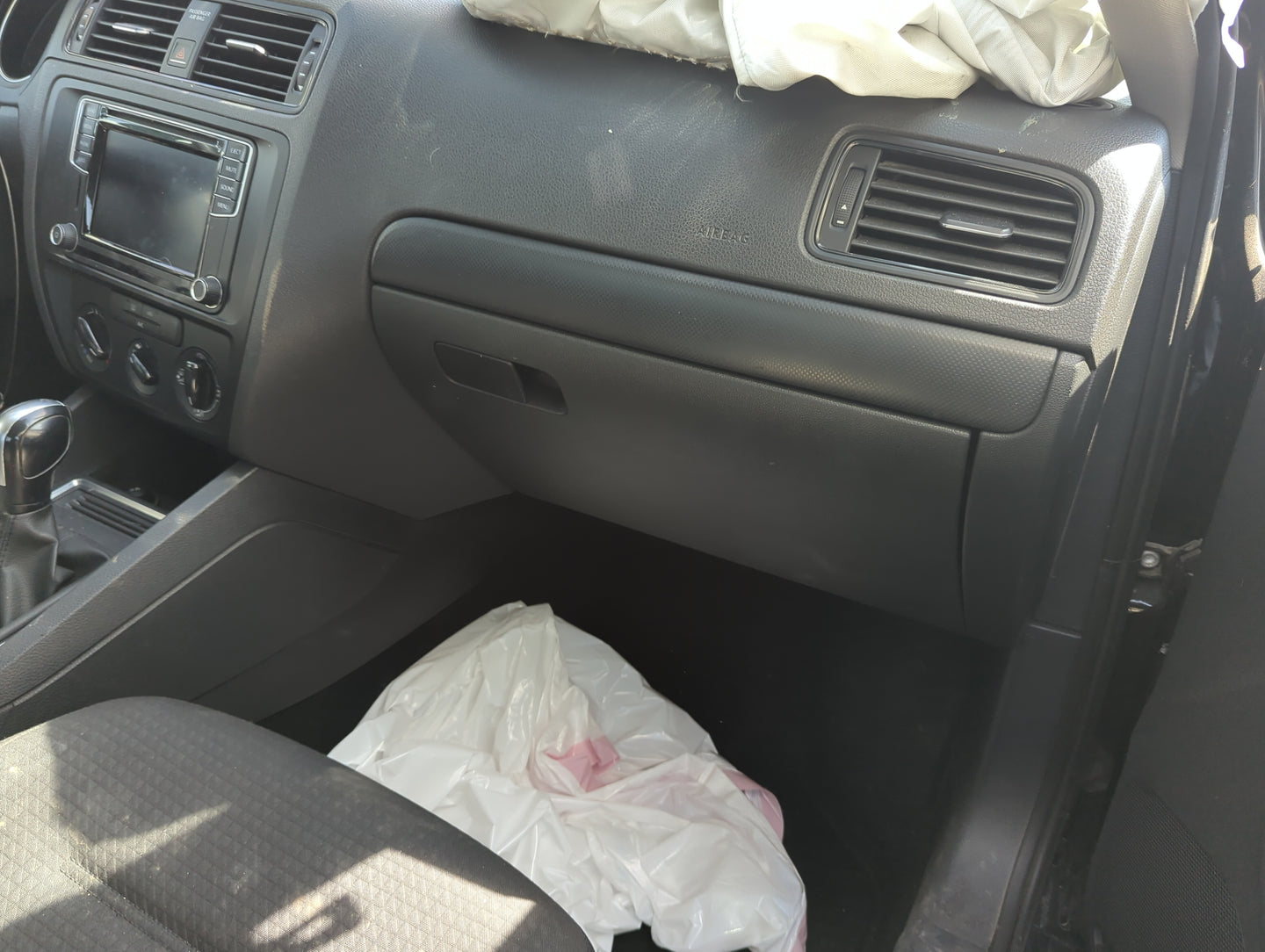 2016 Volkswagen Jetta Passenger Glove Box Door Storage Compartment - Oemusedautoparts1.com