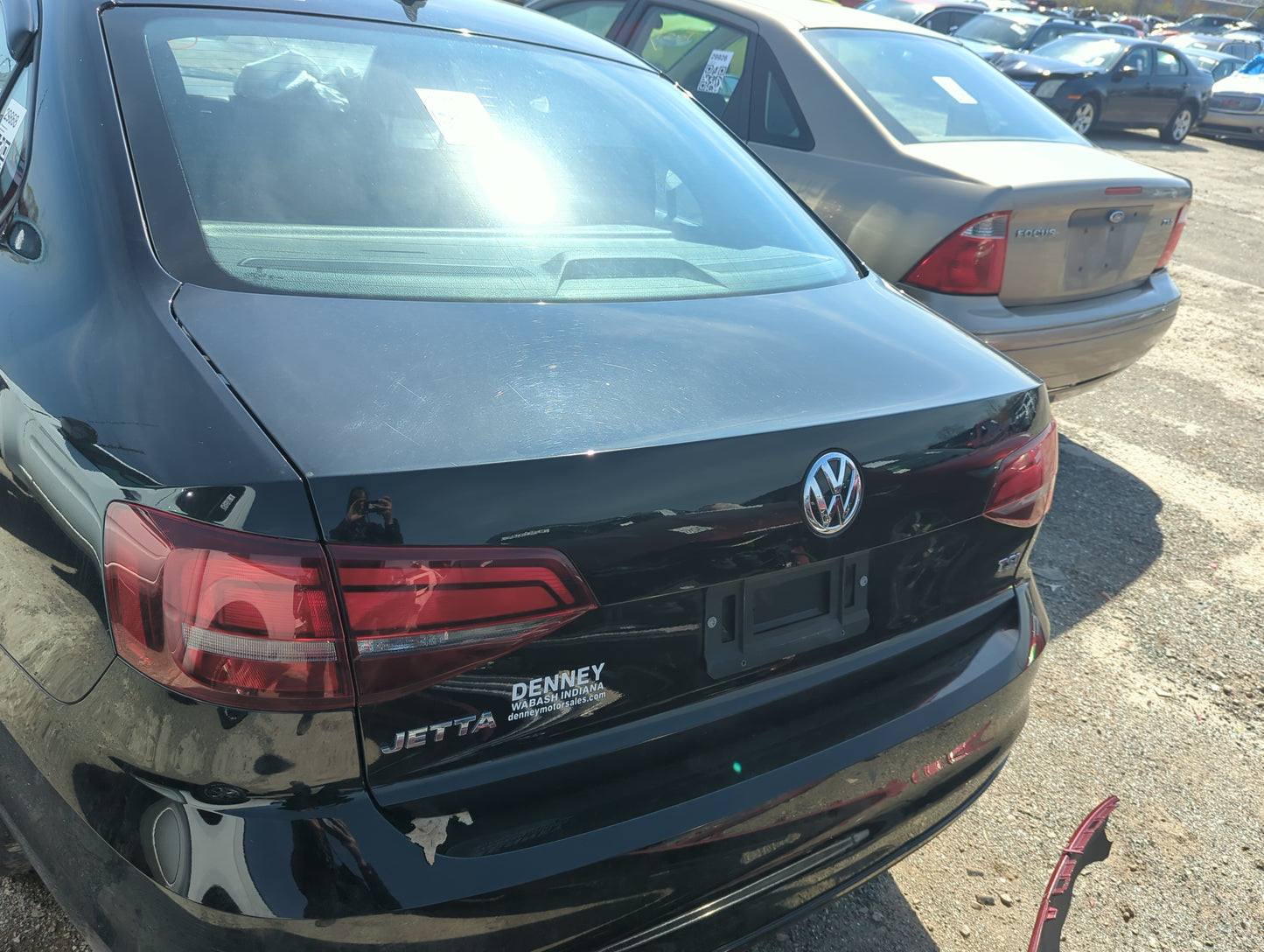 2015-2018 Volkswagen Jetta Trunk/decklid/hatch/tailgate Oem - Oemusedautoparts1.com