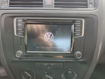 compare product 2015-2017 Volkswagen Jetta Radio AM FM Cd Player Receiver Replacement Fits Fits 2014 2015 2016 2017 OEM Used Auto Parts