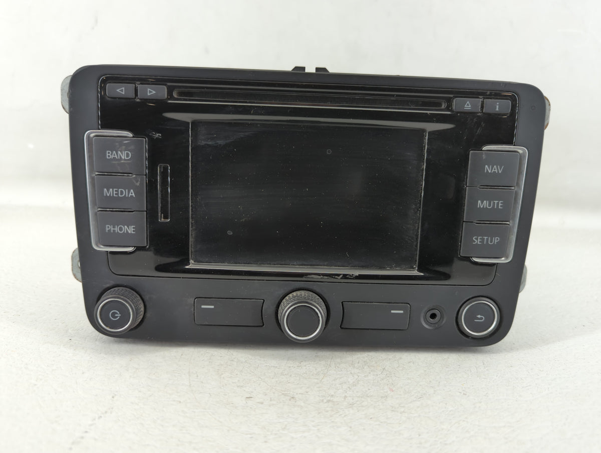 2016 Volkswagen Jetta Am Fm Cd Player Radio Receiver 549098 - Oemusedautoparts1.com