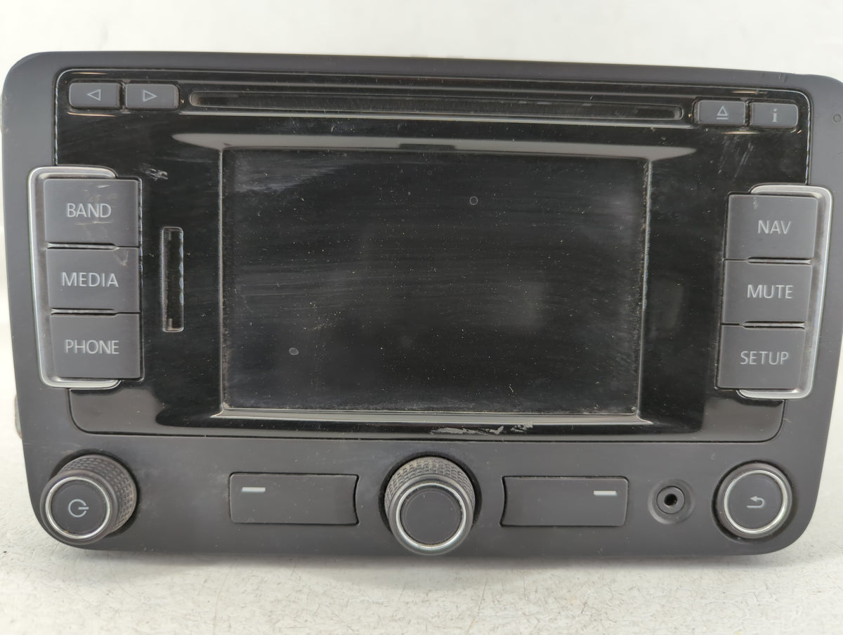 2016 Volkswagen Jetta Am Fm Cd Player Radio Receiver 549098 - Oemusedautoparts1.com