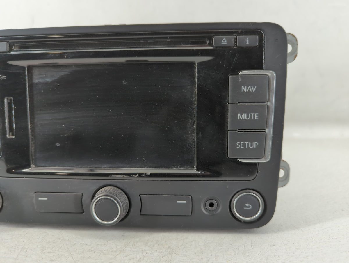 2016 Volkswagen Jetta Am Fm Cd Player Radio Receiver 549098 - Oemusedautoparts1.com